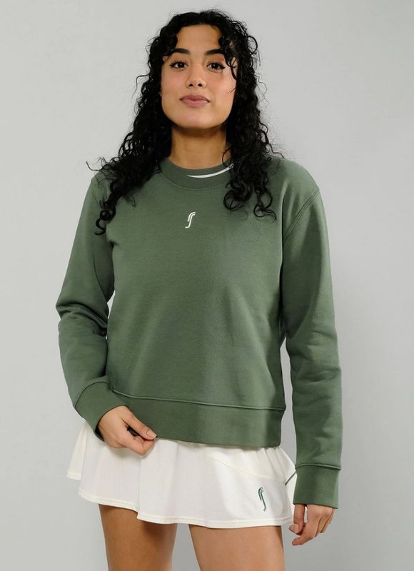 RS Women's Paris Sweatshirt (Court Green / Court White)