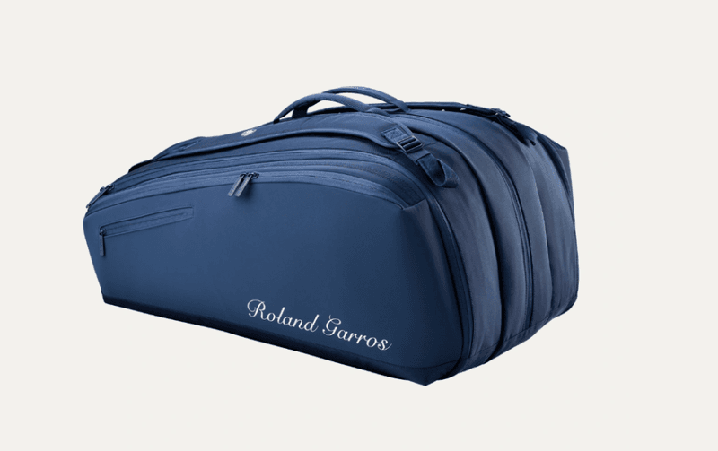 Wilson Roland Garros 2026 Session de Soiree Racket Bag 15 Pack (Navy)