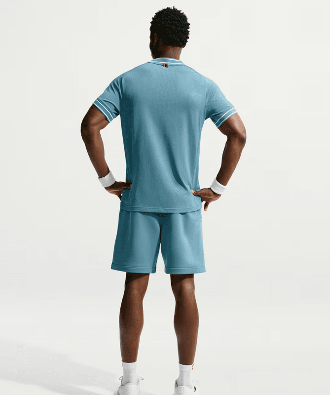 NikeCourt Heritage Men's Short-Sleeve Tennis Top (Smokey Blue)
