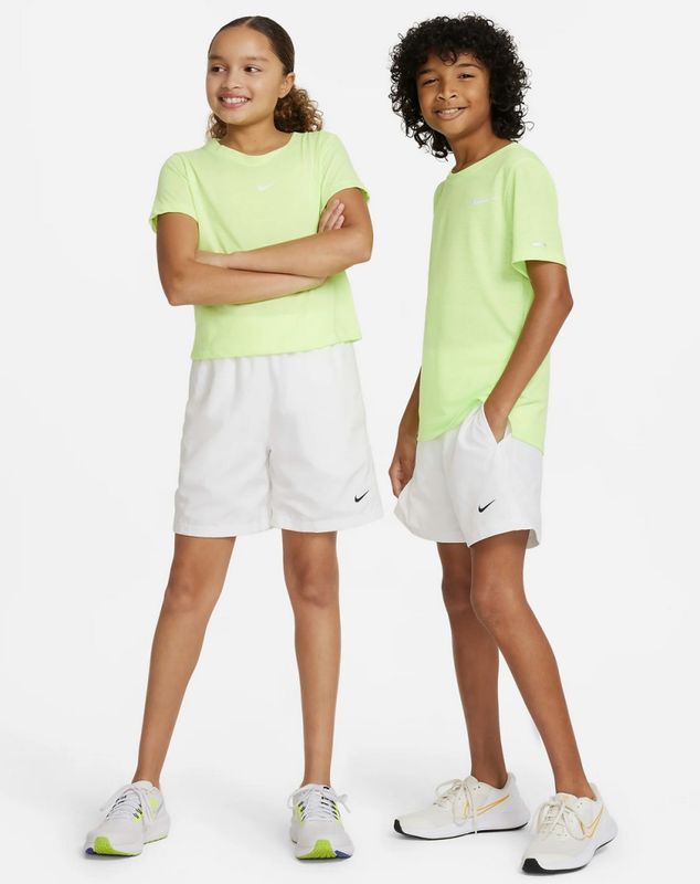Nike Boy's Dri-FIT Multi Woven Shorts (Hvit)