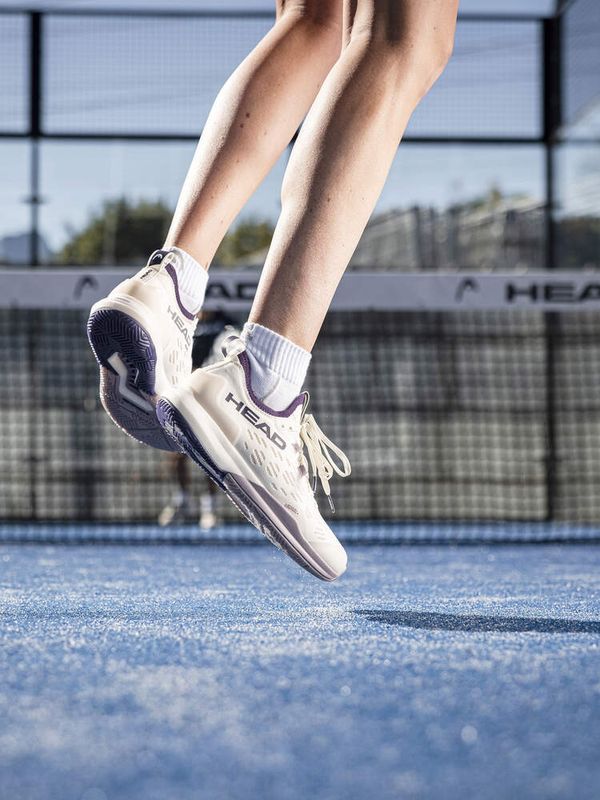 Head Motion Pro 1.5 Women's Padel Shoes (Chalk White / Purple Night)
