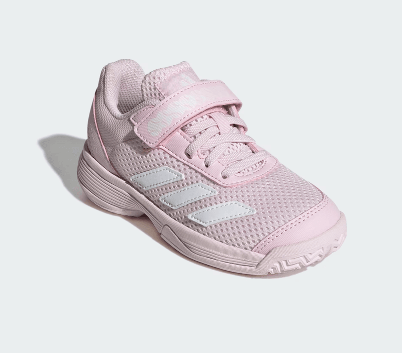 Adidas Courtflash Junior (Distilled Pink / Court White)
